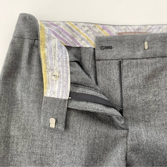 Sigrid Olsen twill  pants “modernist/00” high waisted, stretch - Picture 7 of 11